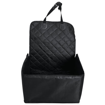 vidaXL Siège de voiture pour chien noir 45x45x25/55 cm