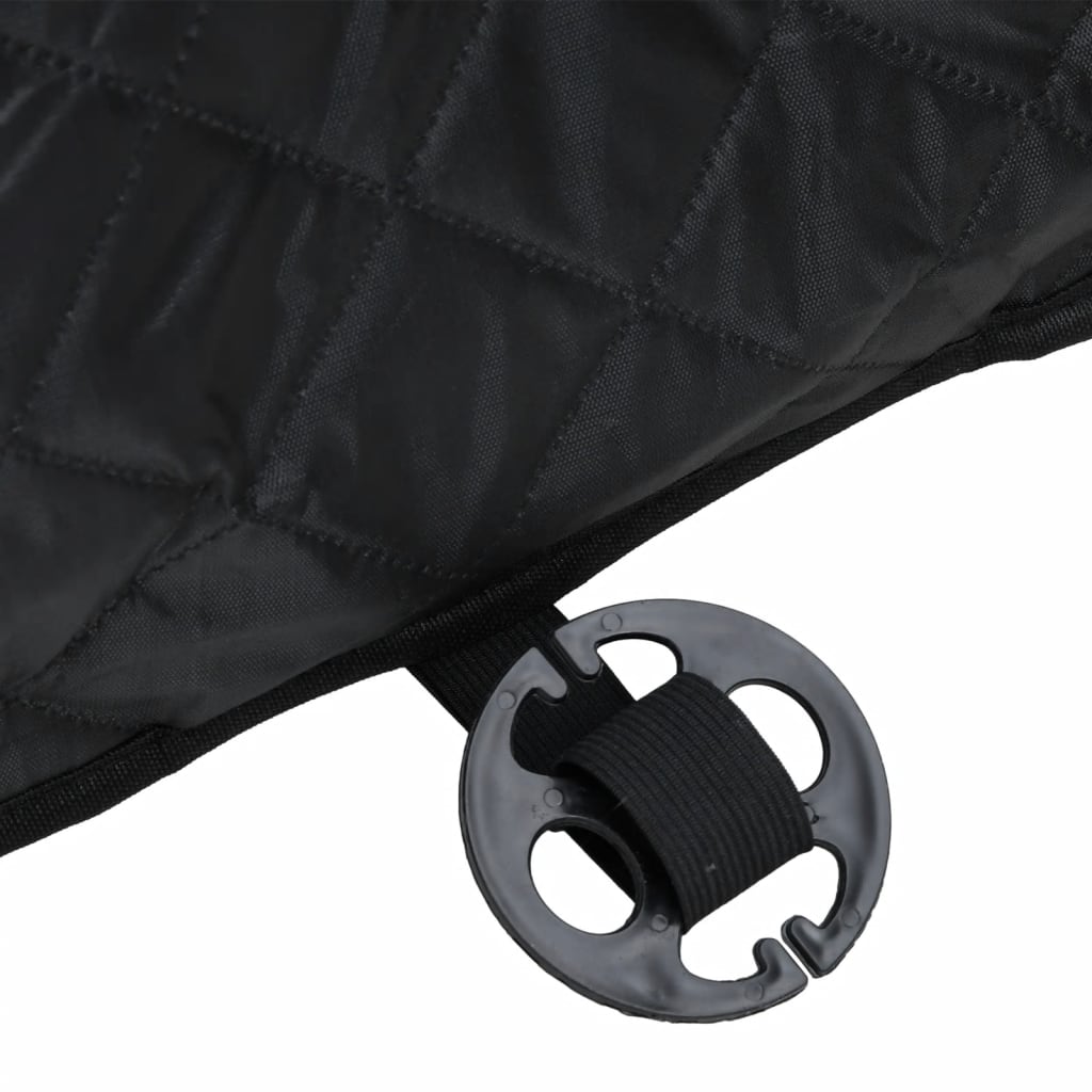 vidaXL Siège de voiture pour chien noir 45x45x25/55 cm
