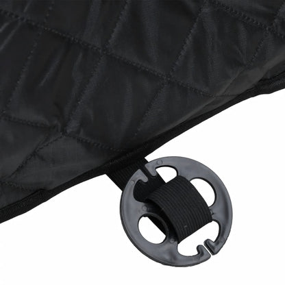vidaXL Siège de voiture pour chien noir 45x45x25/55 cm